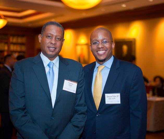 CEO Vernon Gibbs and his Son